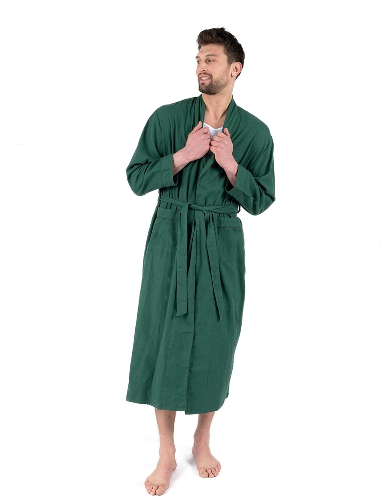 STR | Leveret Mens Flannel Robe Christmas Robe (Size Small-6X-Large) Added Plus Sizes