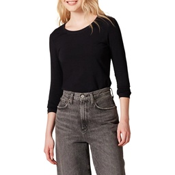 STR | Amazon Essentials Women's Regular-Fit Long-Sleeve Crewneck T-Shirt (Available in Plus Size)