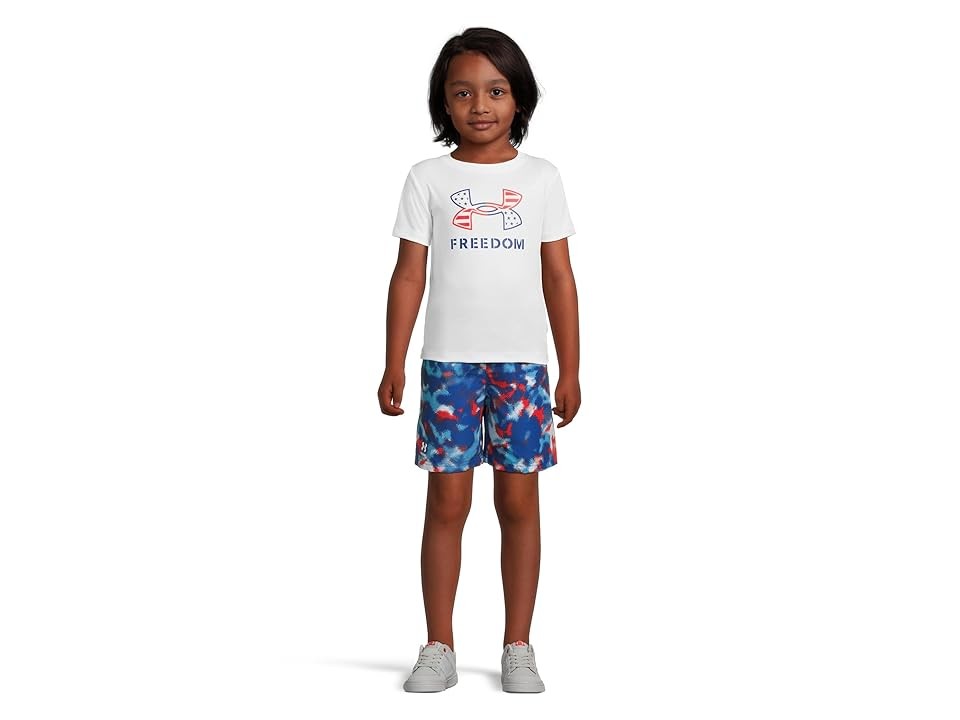 STR | Under Armour Kids Freedom Camo Set (Little Kid/Big Kid) Boy's Swimwear Sets White : 5 Little Kids, Polyester