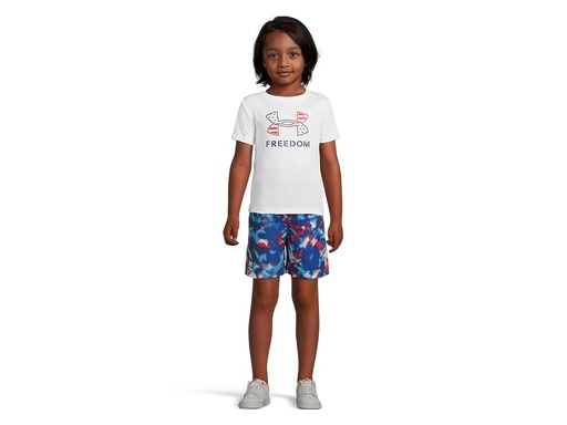 STR | Under Armour Kids Freedom Camo Set (Little Kid/Big Kid) Boy's Swimwear Sets White : 5 Little Kids, Polyester