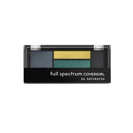 STR | COVERGIRL Full Spectrum So Saturated Quad Eyeshadow Palette, Eclipse