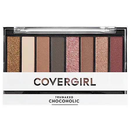 STR | COVERGIRL TruNaked Scented Eye Shadow Palette, 845 Chocoholic, 0.22 oz