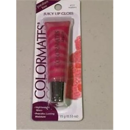 STR | Merchandise 8660107 Colormates Juicy Lip Gloss Swirled Raspberry Lightweight Gloss Paraben Free Bnip