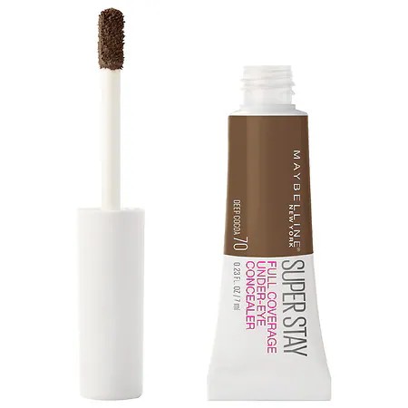 BTY | Maybelline Super Stay Full Coverage  Long Lasting Under-Eye Concealer  Deep Cocoa  0.23 fl. oz.