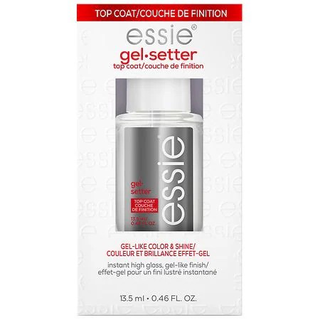 BTY | essie Gel Setter Top Coat - gel-like finish - 0.46 fl oz