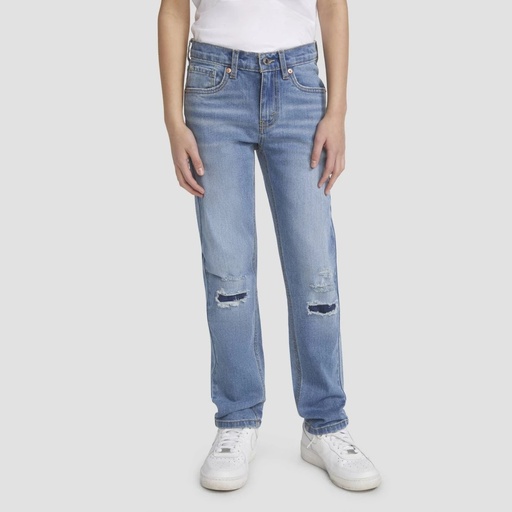 PRM | Levi's® Boys' 510 Skinny Fit Everyday Performance Jeans - Blue 18: Mid Rise, Stretch Knit, Fly Button Closure