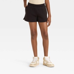 STR | Girls' Fleece Shorts - art class™ Black XS