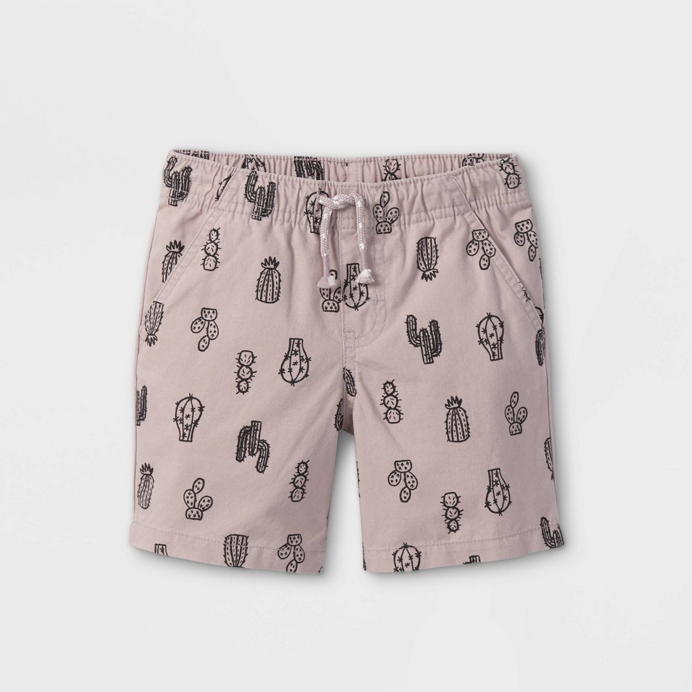 STR | Toddler Boys' Woven Pull-On Shorts - Cat & Jack Blush 18M