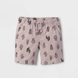 STR | Toddler Boys' Woven Pull-On Shorts - Cat & Jack Blush 18M