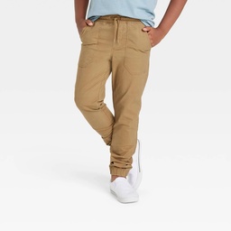 STR | Boys' Skinny Fit Ripstop Pull-On Jogger Pants - art class™ Dark Khaki 10: Cotton Spandex Blend, Elastic Waistband