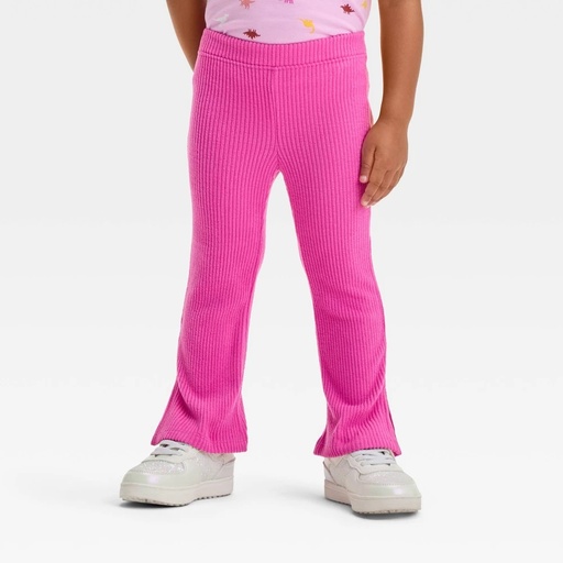 STR | Toddler Girls' Cozy Bottom Pants - Cat & Jack™ Pink 18M