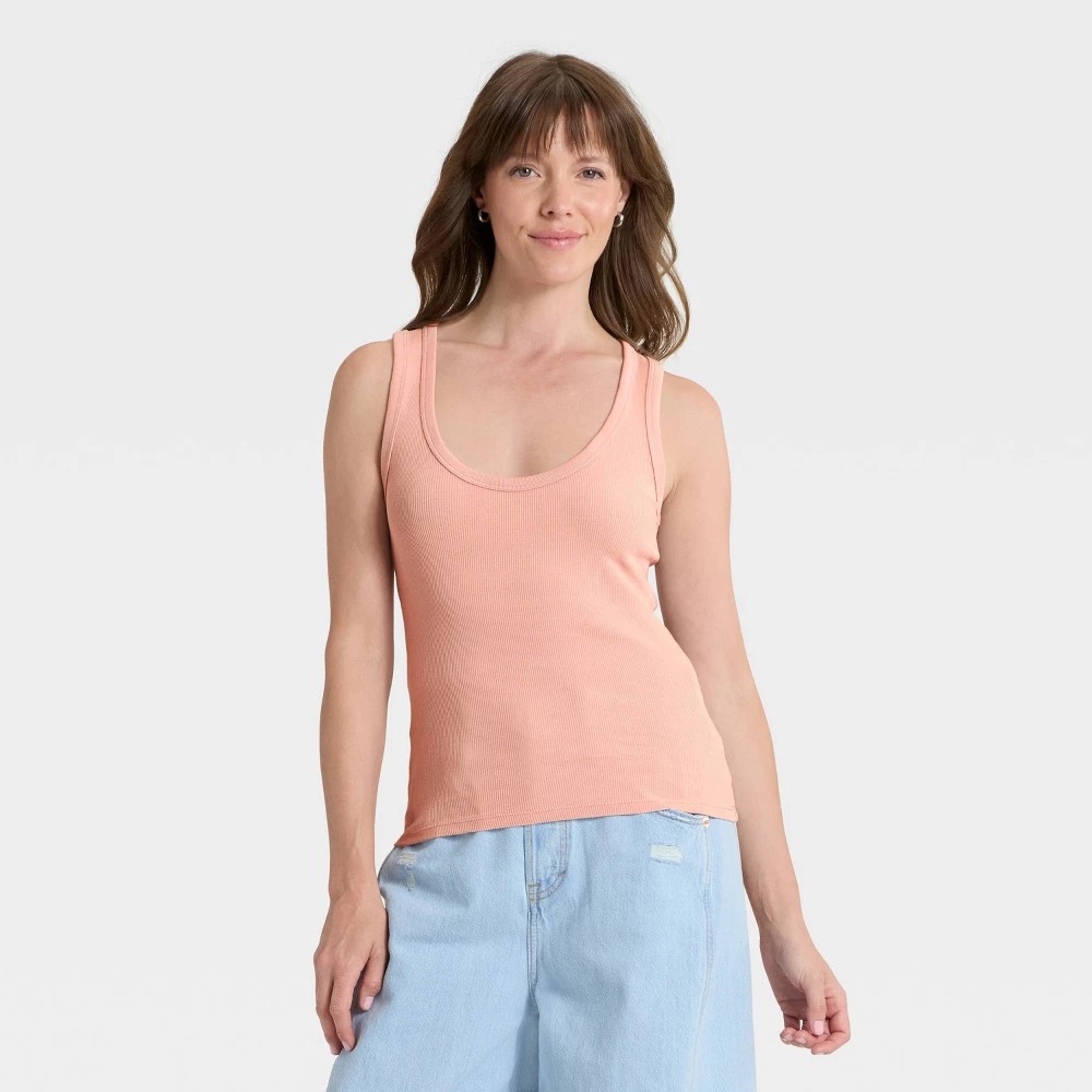 STR | Women's Slim Fit Tank Top - Universal Thread™ Pink S