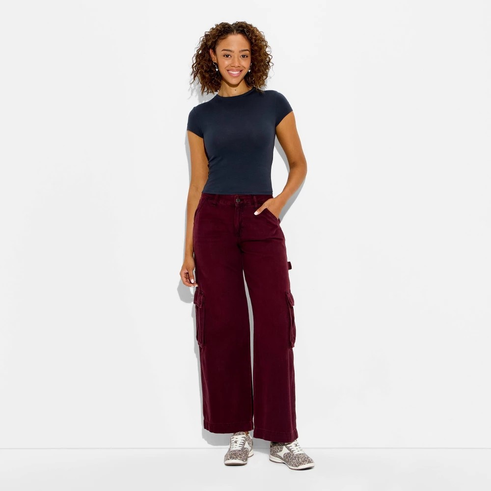 STR | Women's Short Sleeve Crewneck T-Shirt - Wild Fable™ Slate Gray XS