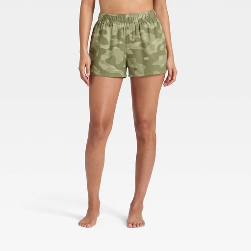 STR | Women's Boxer Pajama Shorts - Wild Fable™ Camo XS
