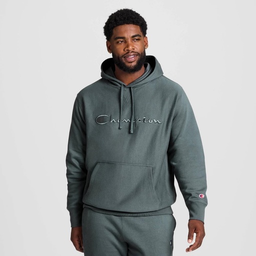 PRM | Champion Adult Sizing Iconic Embroidered Hoodie - Dark Forest XL