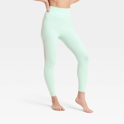 STR | Women's Everyday Soft Ultra High Rise Mesh 7/8 Leggings - All In Motion™ Mint Green M