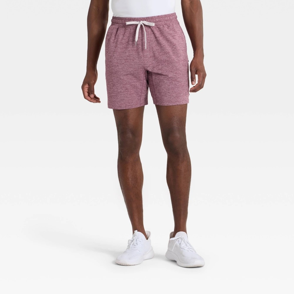 STR | Men's Soft Stretch Shorts 7" - All In Motion™ Burgundy S