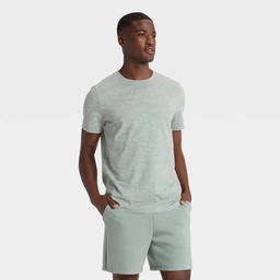 STR | Men's Short Sleeve Soft Stretch T-Shirt - All In Motion™ Leafy Green M