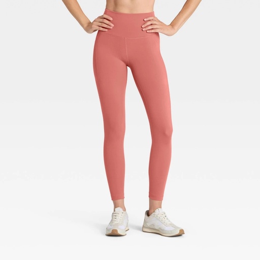 STR | Women's Dynamic Flex High Rise Pocketed 7/8 Leggings - All In Motion™ Rose Pink XL