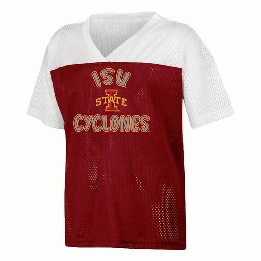 STR | NCAA Iowa State Cyclones Girls' White Jersey - M