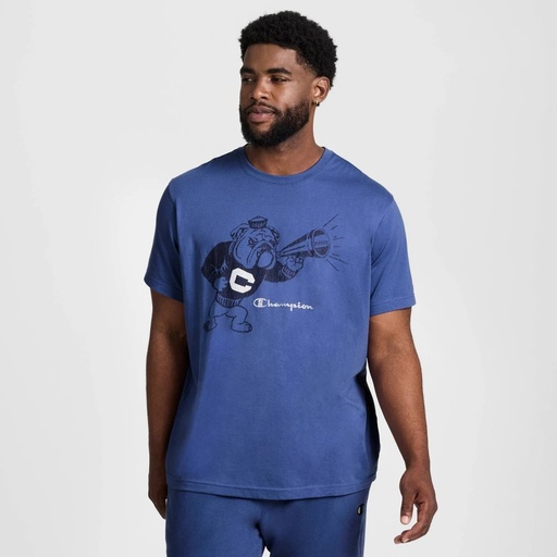 PRM | Champion Men's Graphic T-Shirt - Gray Blue S