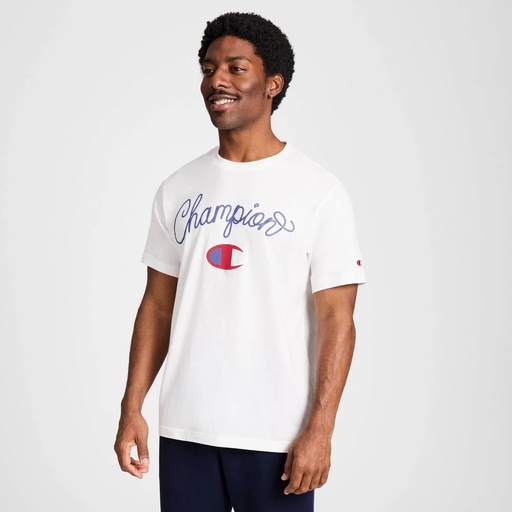 PRM | Champion Men's Graphic T-Shirt - White XS