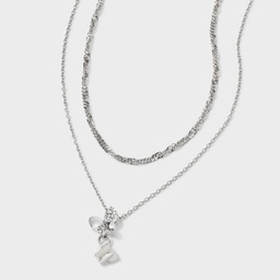 STR | Butterfly Pendant Necklace - Wild Fable™ Silver