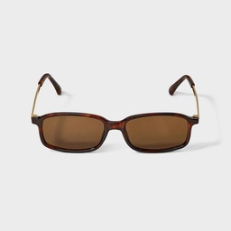 STR | Women's Small Plastic/ Metal Rectangle Cateye Sunglasses - Wild Fable™ Tort