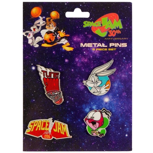 STR | Space Jam 4pk Pin Set