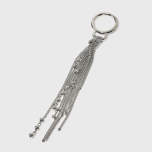 STR | Chain Fringe Dangle Bag Charm - Universal Thread™ Silver