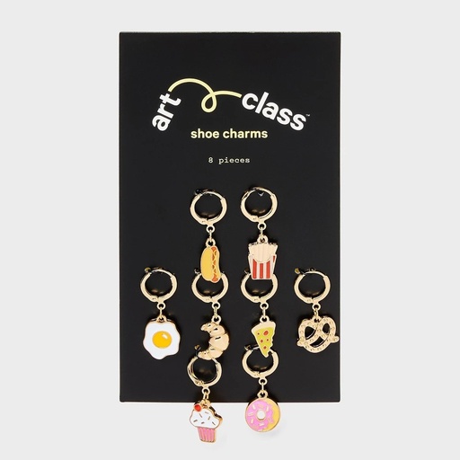 STR | Girls' 8pk Food Shoe Charm Set - art class™