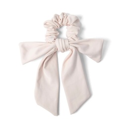 STR | The Hair Edit Goddess Ribbon Bow Scrunchie: Hair Styling, For All Hair Types, Fabric Material