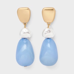 STR | Beaded Drop Earrings - A New Day™ Blue