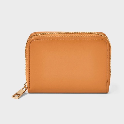 STR | Small Zip Wallet - A New Day™ Brown: Solid Pattern