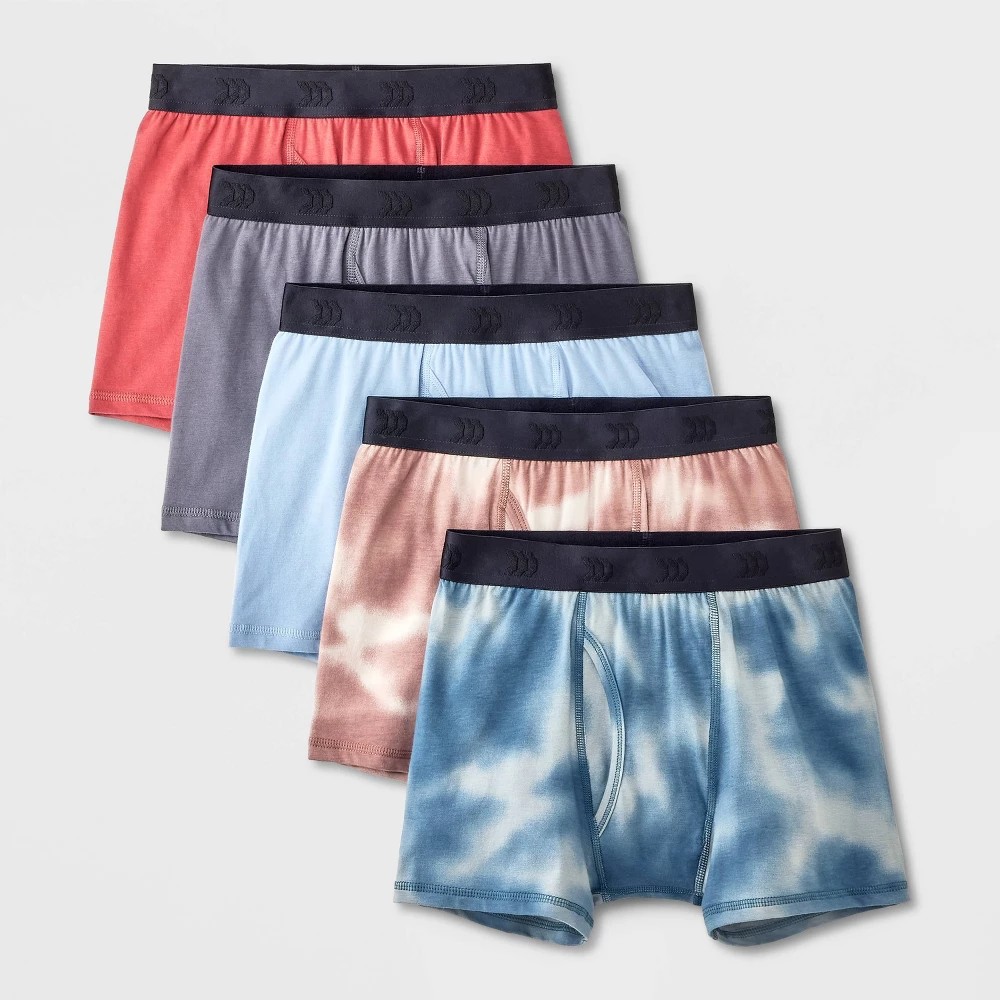 STR | Boys' 5pk Boxer Briefs - All In Motion™ Gray M