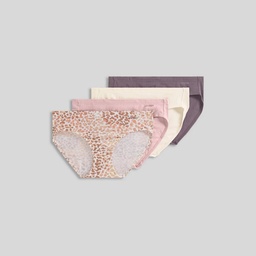 STR | Jockey Generation™ Women's 4pk Cotton Stretch Breathable Bikini Underwear - Mauve XL