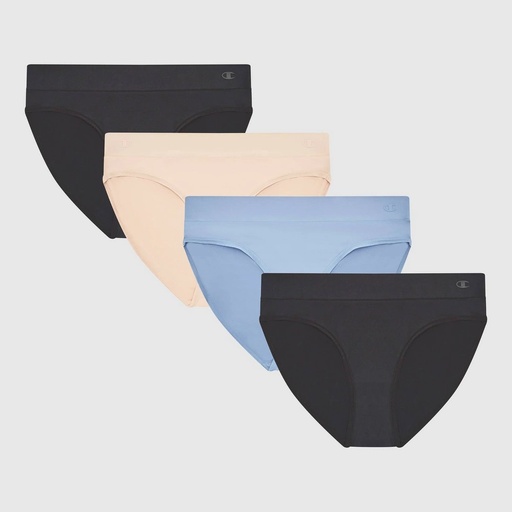 PRM | Champion Women's True Flex 4pk High-Cut Underwear - XXL