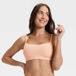 STR | Women's Luxury Collection Luxe Stretch Lightly Lined Scoop Bralette - Auden™ Pearl Tan M