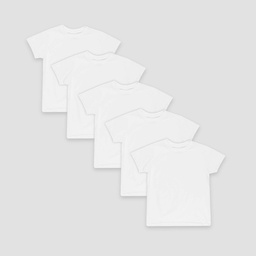 STR | STR | Hanes Boys' 5pk Crew Neck T-Shirt - L