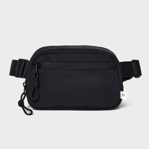 STR | Kids' Fanny Pack - art class™ Black: Adjustable Strap, Softside, Solid Pattern