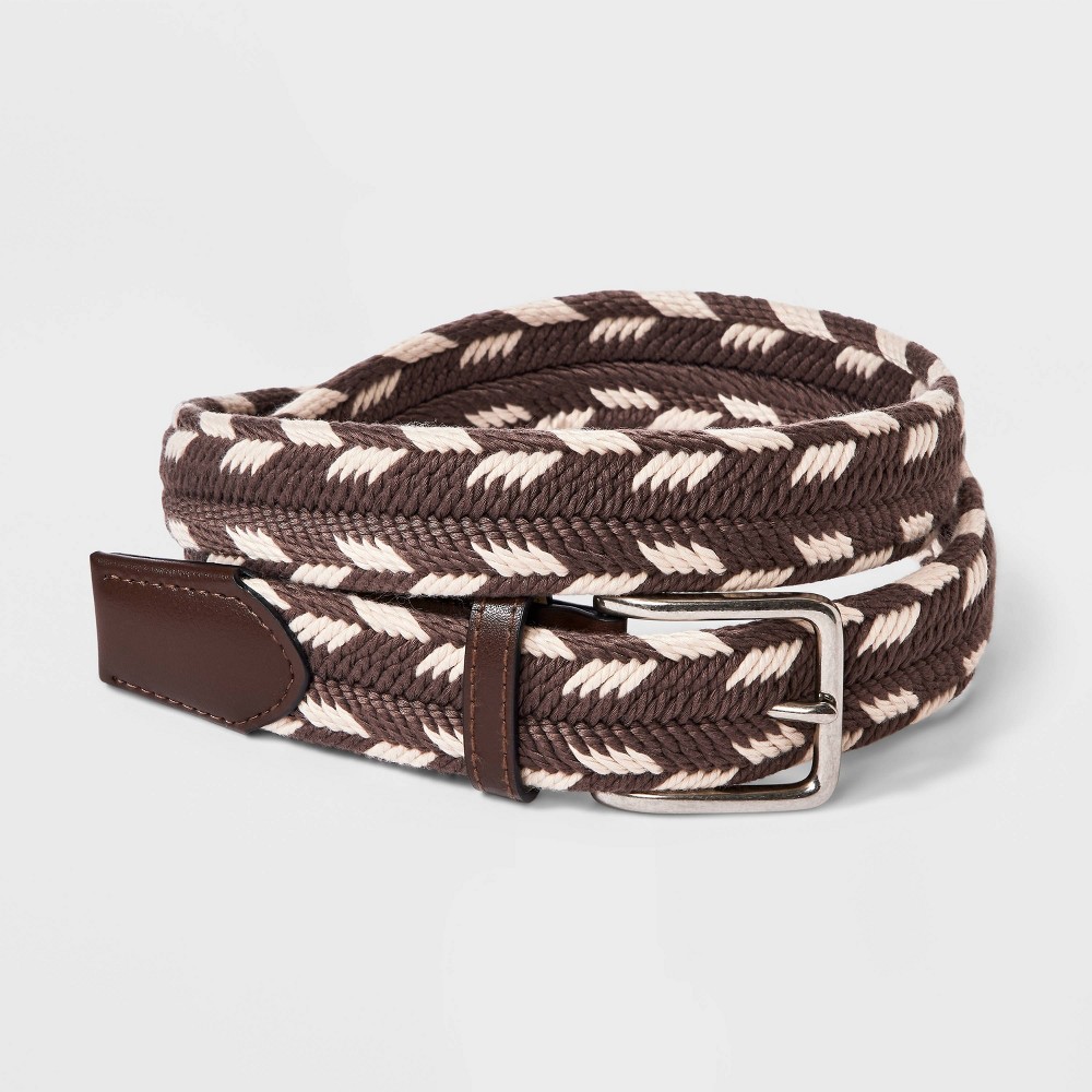 STR | Men's Belt - Goodfellow & Co™ Brushwood Brown XL