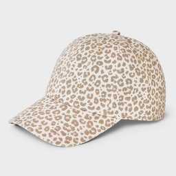 STR | Leopard Print Baseball Hat - Universal Thread™ Cream