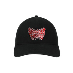 STR | Men's Stranger Things Baseball Hats - Black/Red