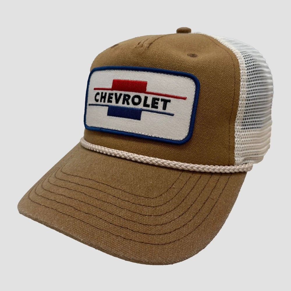 STR | Men's Chevrolet Baseball Hat - Tan