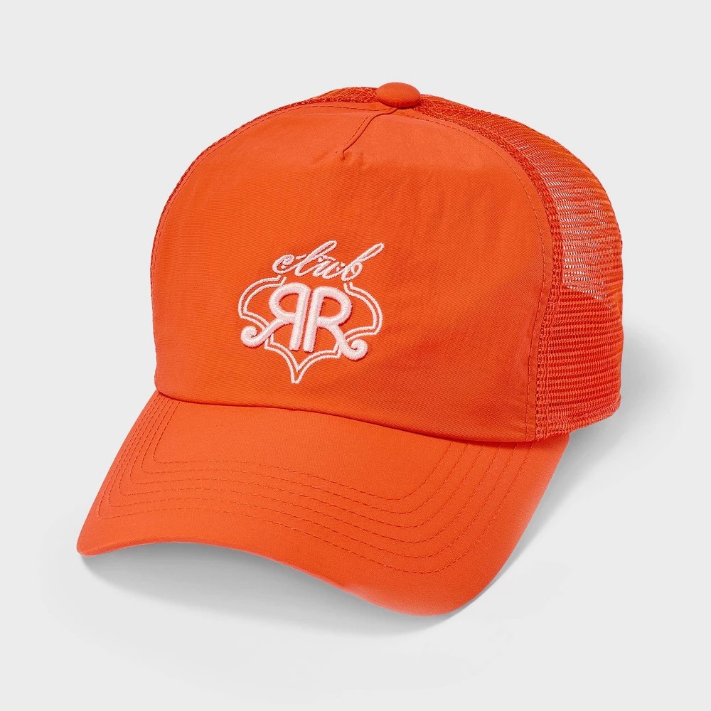 STR | Adult Embroidered Baseball Hat Coral - Roller Rabbit x Target