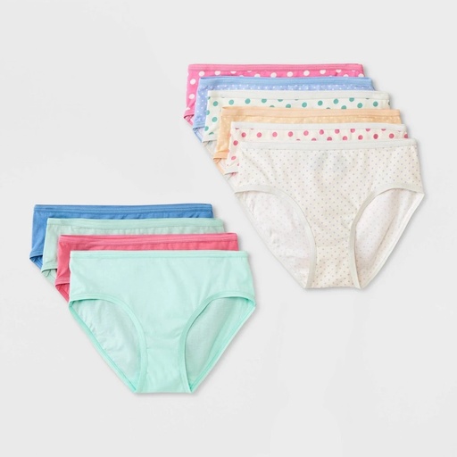 STR | Girls' 10pk Cotton Briefs - Cat & Jack™ 6