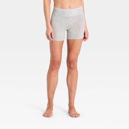 STR | Women's Cloud Knit Boxer Briefs Underwear - Auden™ Heathered Gray M