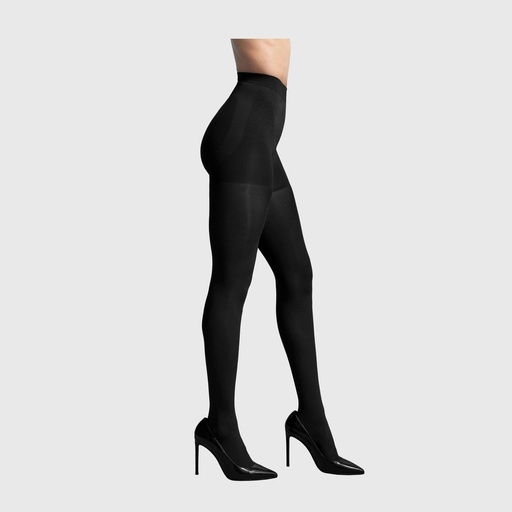 STR | L'eggs Women's 80 Denier 360 Contour Super Opaque Tights - Black M