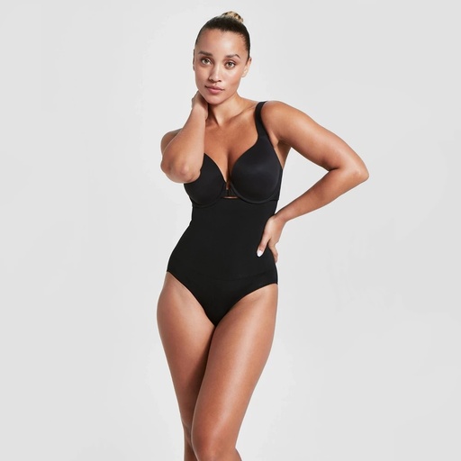 STR | ASSETS by SPANX® SPANXsculpt® Women's Remarkable Results High-Waisted Control Briefs - Black S