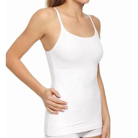 STR | Women s Self Expressions 00489 Suddenly Skinny Tank (White S)